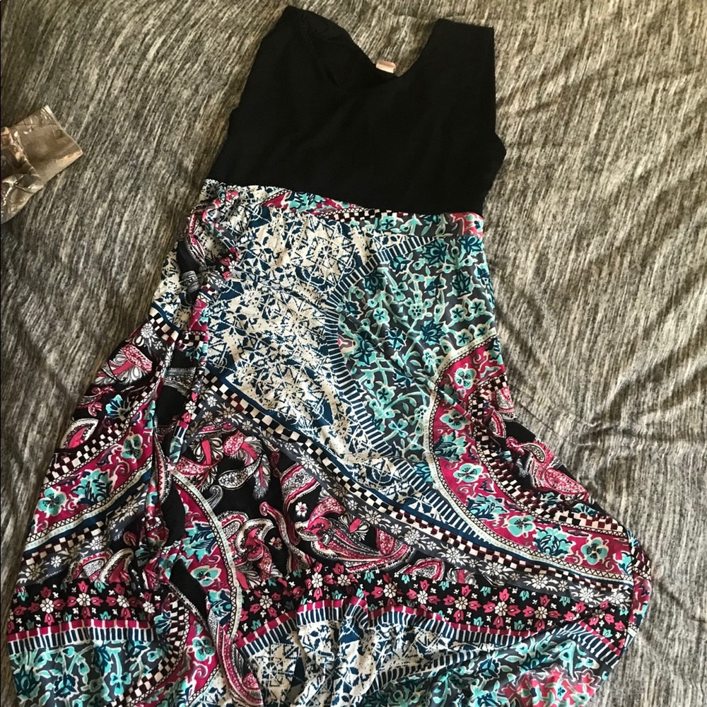 Floral maxi dress